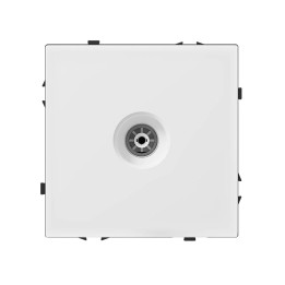Prise TV coaxiale femelle – Blanc