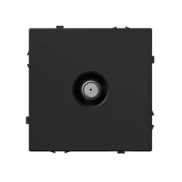 Prise TV satellite (SAT) – Connecteur F – Noir