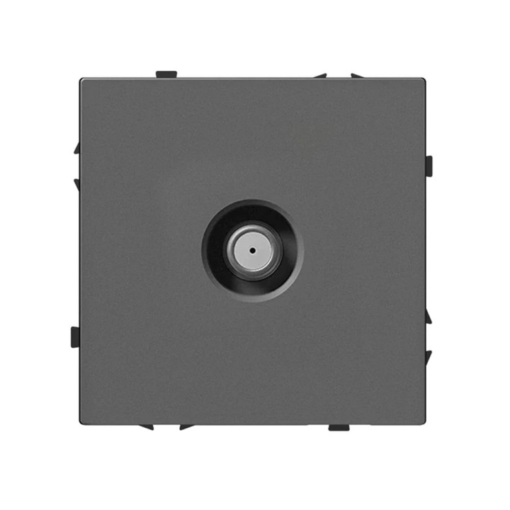 Prise TV satellite (SAT) – Connecteur F – Gris