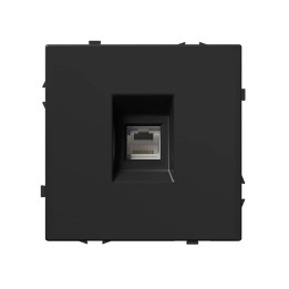 Prise RJ45 Ethernet – Catégorie 6 – Noir