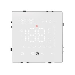 Thermostat connecté WiFi – Chauffage hydraulique – Blanc