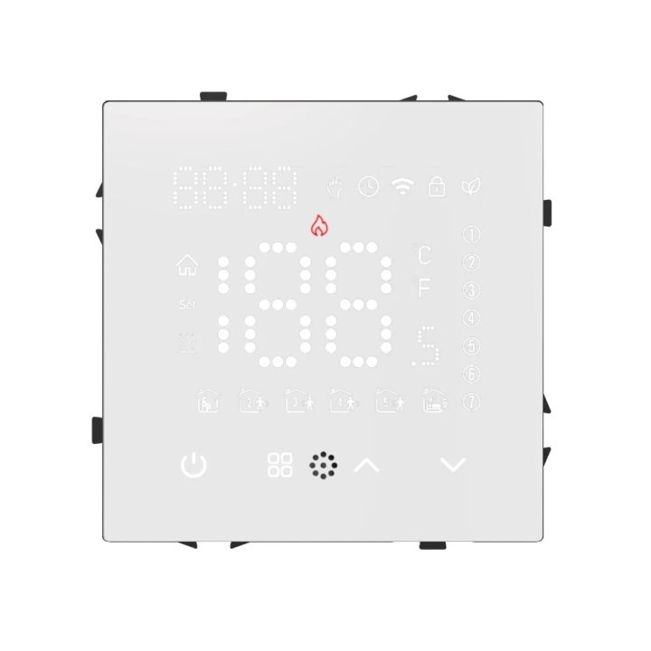 Thermostat connecté WiFi – Chaudière (gaz / fioul) – Blanc
