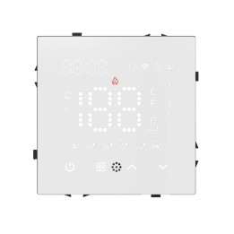 Thermostat connecté Wifi – Chauffage électrique – Blanc