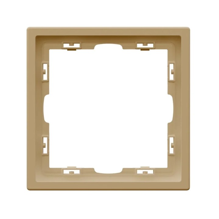 Plaque de finition 1 poste – Gamme One – Doré