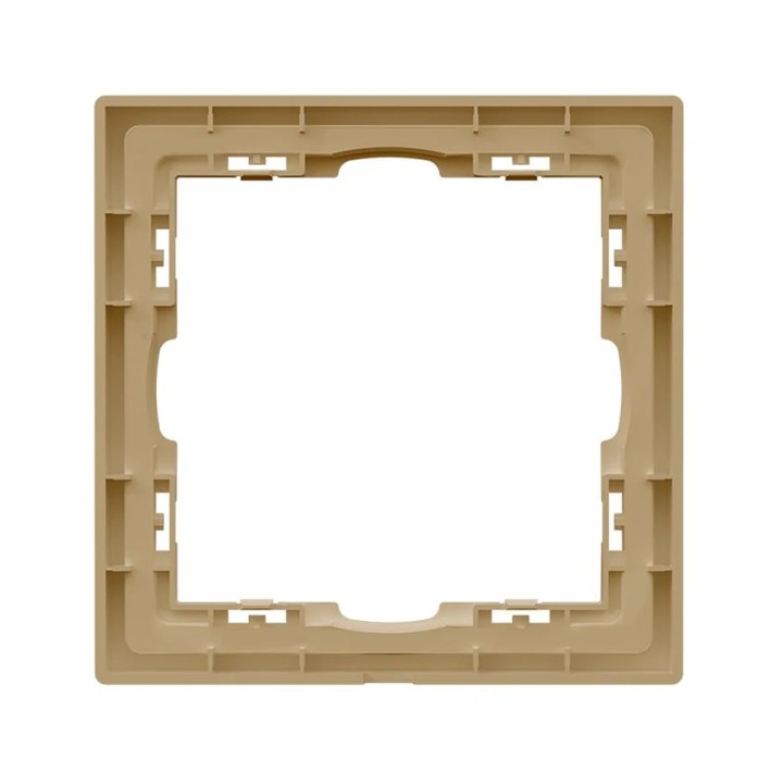Plaque de finition 1 poste – Gamme One – Doré