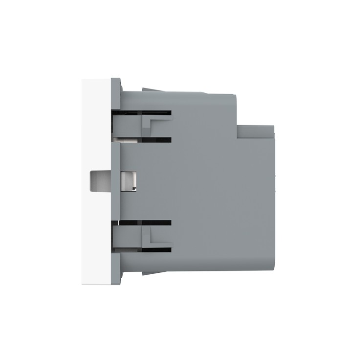 Mécanisme chargeur mural USB-A + USB-C – Charge rapide 36W - Blanc