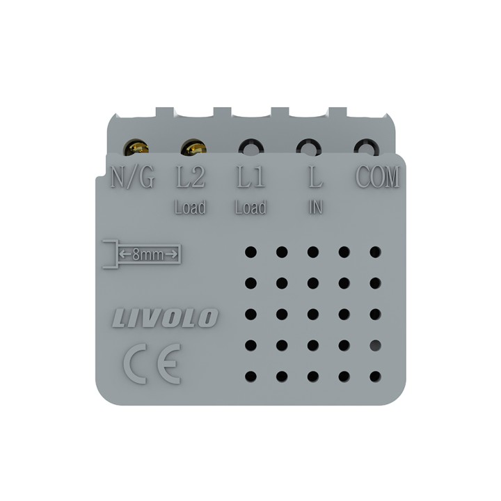 Mécanisme chargeur mural USB-A + USB-C – Charge rapide 36W - Blanc
