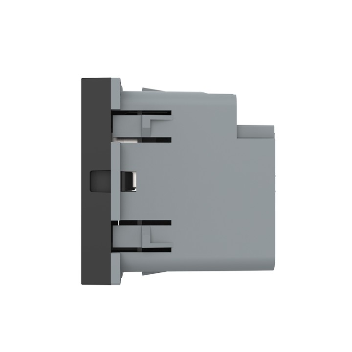 Mécanisme chargeur mural USB-A + USB-C – Charge rapide 36W - Noir