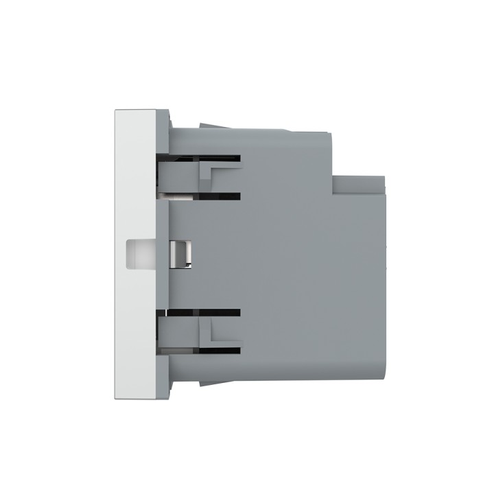 Mécanisme chargeur mural USB-A + USB-C – Charge rapide 36W - Gris