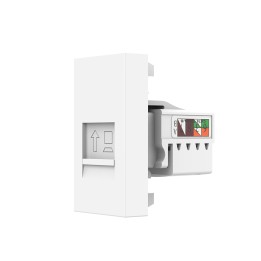 Mécanisme prise réseau RJ45 Cat.6 - Blanc