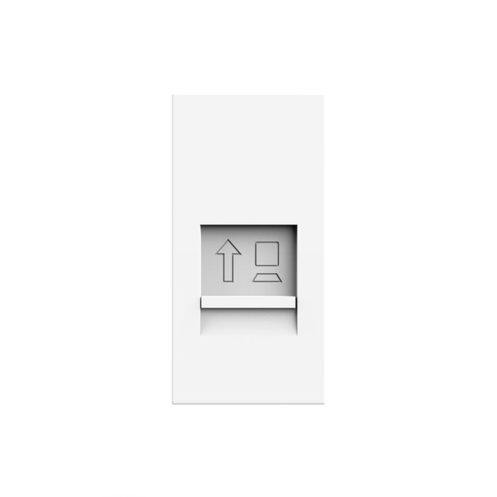 Mécanisme prise réseau RJ45 Cat.6 - Blanc