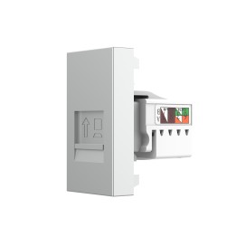 Mécanisme prise réseau RJ45 Cat.6 - Gris