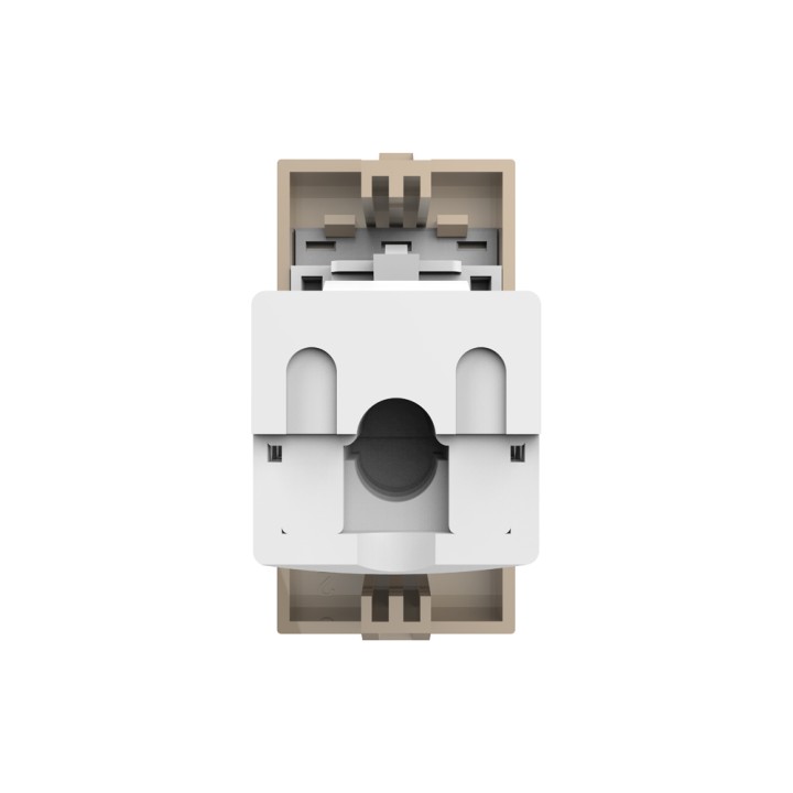 Mécanisme prise réseau RJ45 Cat.6 - Doré