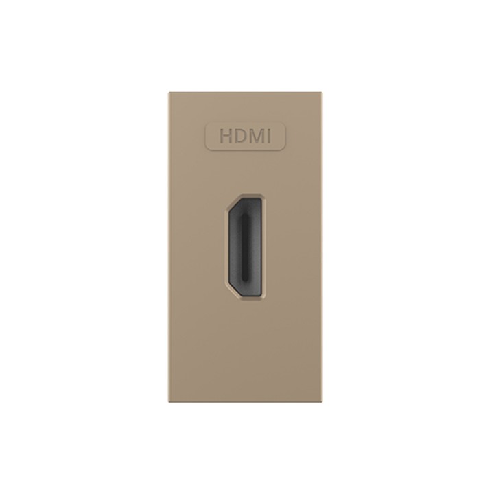 Mécanisme prise HDMI – Doré