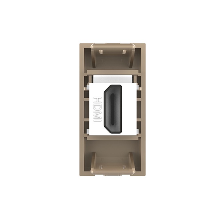Mécanisme prise HDMI – Doré