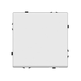 Interrupteur mécanique Poussoir 1 bouton – Blanc