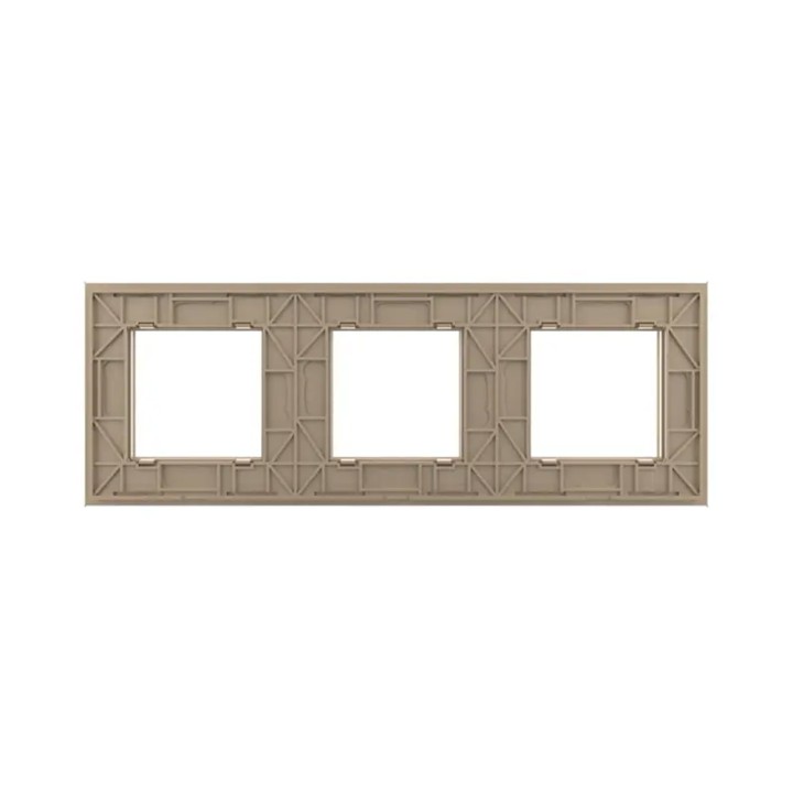 Plaque de finition en verre triple SR – Doré Brillant