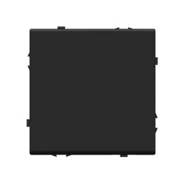 Interrupteur mécanique simple allumage 1 bouton – Noir