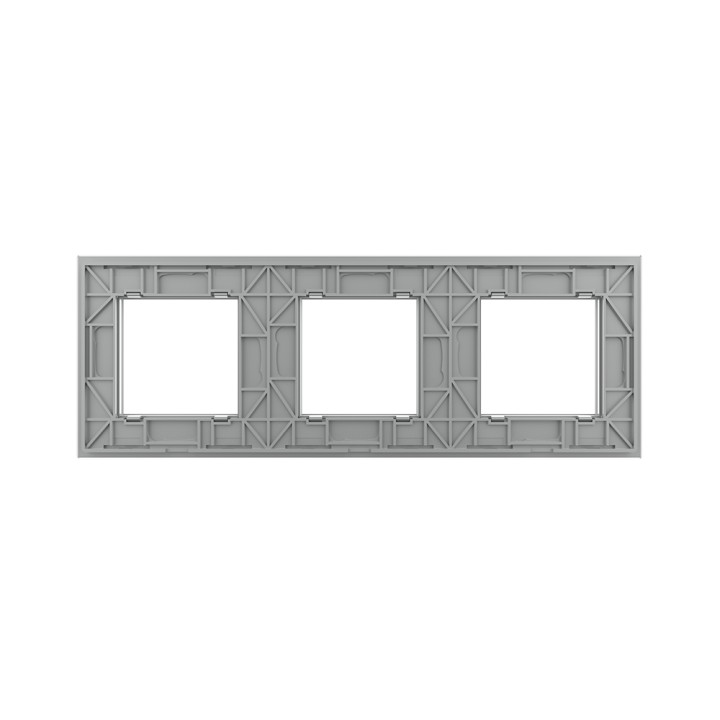 Plaque de finition en verre triple SR – Gris Mat