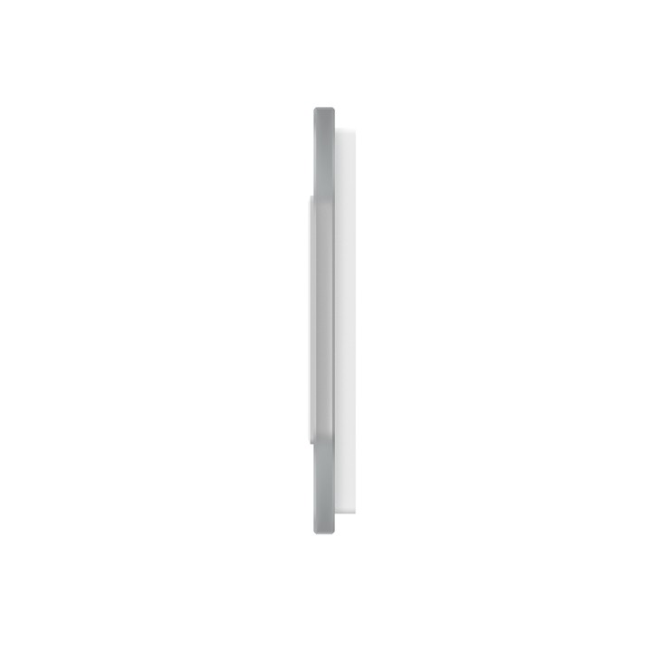 Plaque de finition en verre quadruple SR – Blanc Mat