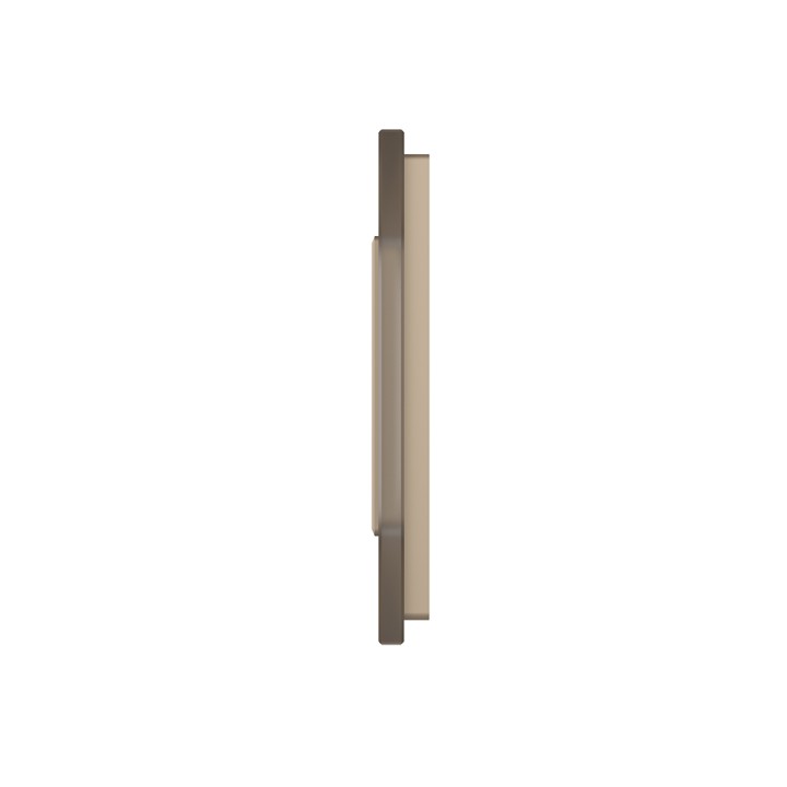 Plaque de finition en verre quadruple SR – Doré Mat